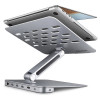 AXAGON Desk Mount | HMC-STND USB-C 5Gbps statīvs un hubs 7in1 | Regulējama augstuma, slīpuma | 10-16