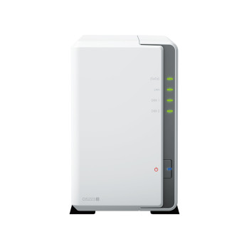 Synology | Tower NAS | DS223j | līdz 2 HDD/SSD | Realtek | RTD1619B | Procesora takts 1.7 GHz | 1 GB | DDR4