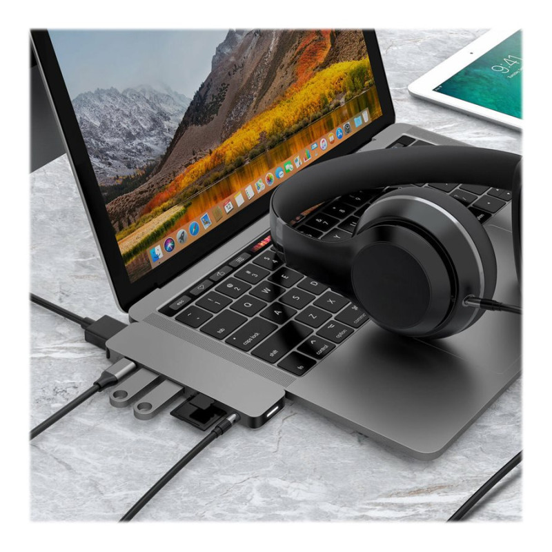 Hyper | HyperDrive USB-C 7‑in‑1 klēpjdatora form‑fit hubs