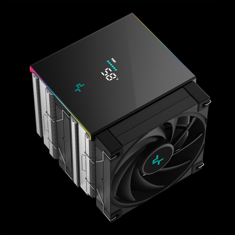 Deepcool procesora gaisa dzesētājs | AK620 Digital SE | Melns | Intel, AMD