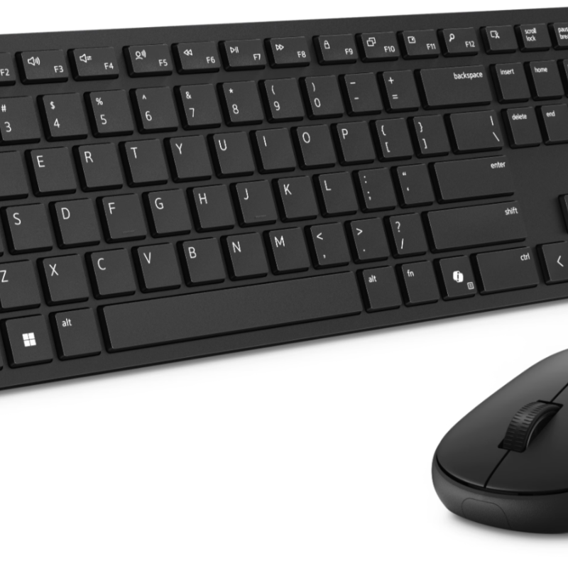 Dell Pro 5 klaviatūra un pele | KM526 | Klaviatūras un peles komplekts | Bezvadu | US International | Melna