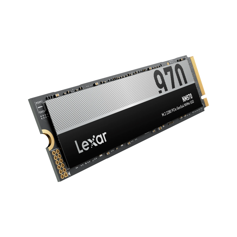 Lexar SSD | NM970 | 512 GB | SSD form factor M.2 2280 | Solid-state drive interface PCIe Gen 5X4 | Read speed 9900 MB/s | Write speed 5000 MB/s