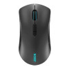 Lenovo | Bezvadu spēļu pele | Legion M600 | Optiskā pele | 2,4 GHz, Bluetooth vai vadu savienojums ar USB 2.0 | Melna | 1 gads