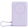Xiaomi magnētiskais Power Bank 10000 ar iebūvētu | 10000 mAh | violets