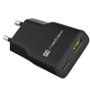 Natec Ribera USB Charger Gan Slim USB 1X USB-A + 1X USB-C 20W | NUC-2377