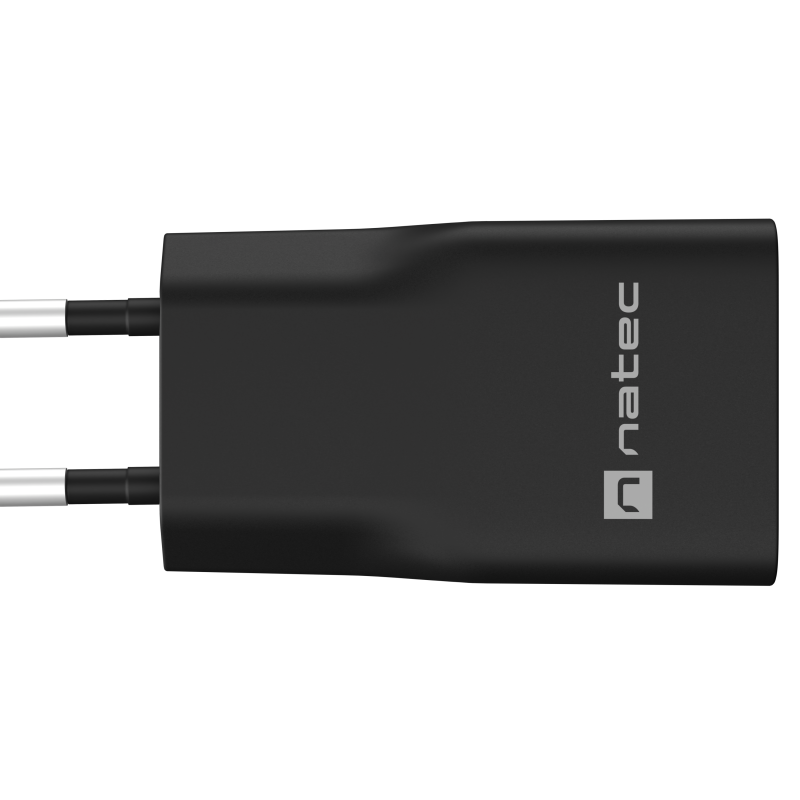 Natec Ribera USB Charger Gan Slim USB 1X USB-A + 1X USB-C 20W | NUC-2377