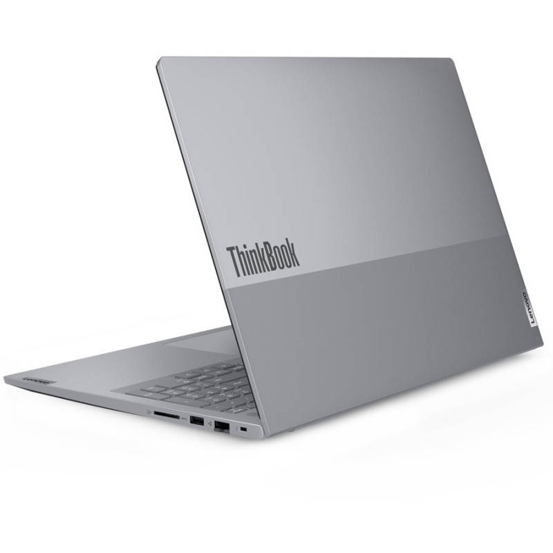 Lenovo ThinkBook 16 G8 IAL Intel | Arctic Grey | 16 " | IPS | WUXGA | 1920 x 1200 pixels | Anti-glare | Intel Core Ultra 9 | 185H | 16 GB | SODIMM DDR5 | Solid-state drive capacity 512 GB | Intel Arc Graphics Functions as Intel Graphics | Windows 11 Pro | 802.11ax | Bluetooth version 5.3 | Keyboard language Nordic | Keyboard backlit