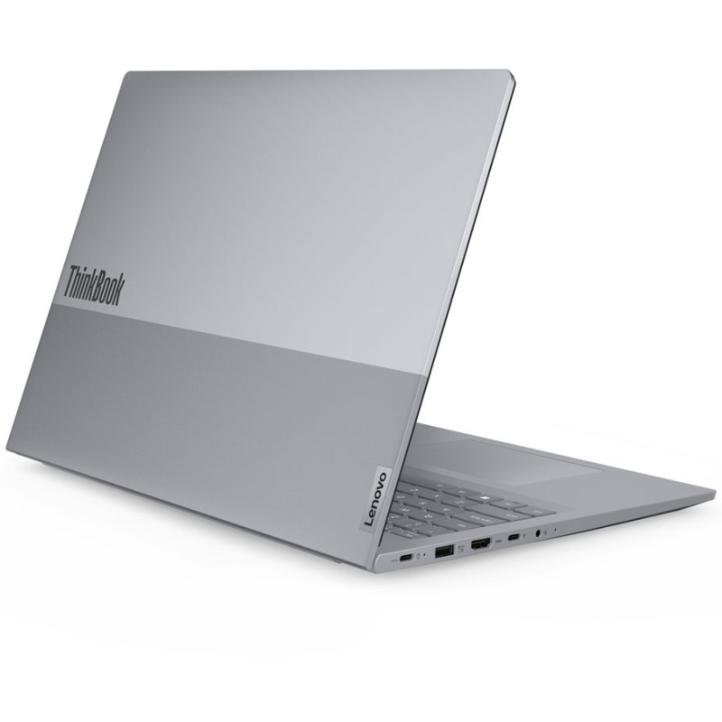 Lenovo ThinkBook 16 G8 IAL Intel | Arctic Grey | 16 " | IPS | WUXGA | 1920 x 1200 pixels | Anti-glare | Intel Core Ultra 9 | 185H | 16 GB | SODIMM DDR5 | Solid-state drive capacity 512 GB | Intel Arc Graphics Functions as Intel Graphics | Windows 11 Pro | 802.11ax | Bluetooth version 5.3 | Keyboard language Nordic | Keyboard backlit