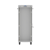 Lanberg brīvstāvošs 32U skapīts 600x600 (plakanā iepakojumā) ar stikla durvīm LCD V2 | FF01-6632-12SL | 19