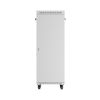 Lanberg brīvstāvošs 32U skapīts 600x600 (plakanā iepakojumā) ar stikla durvīm LCD V2 | FF01-6632-12SL | 19