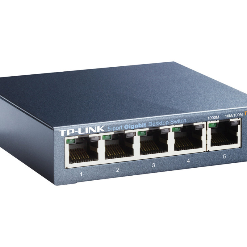 TP-LINK | Switch | TL-SG105 | Unmanaged | Desktop | Gigabit Ethernet (copper) ports quantity 5 | Power supply type External | 24 month(s)