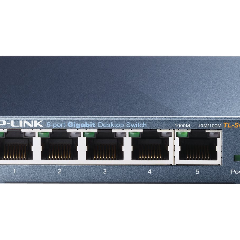TP-LINK | Switch | TL-SG105 | Unmanaged | Desktop | Gigabit Ethernet (copper) ports quantity 5 | Power supply type External | 24 month(s)