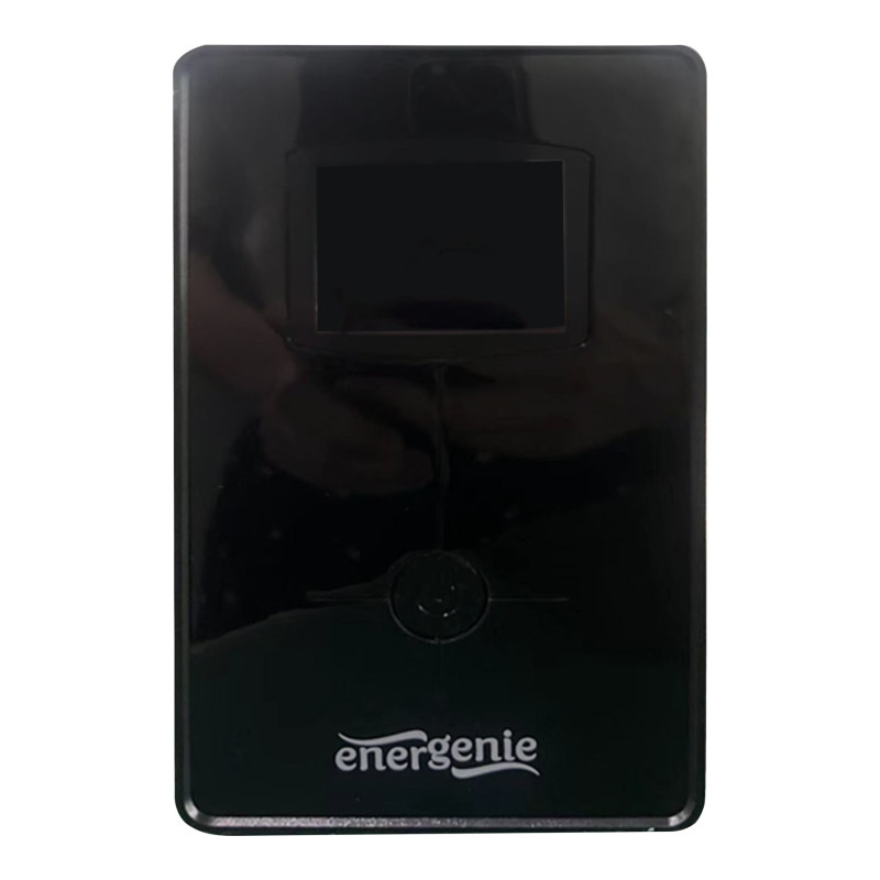 EnerGenie | UPS ar USB un LCD displeju, melns | 850 VA | 220 V