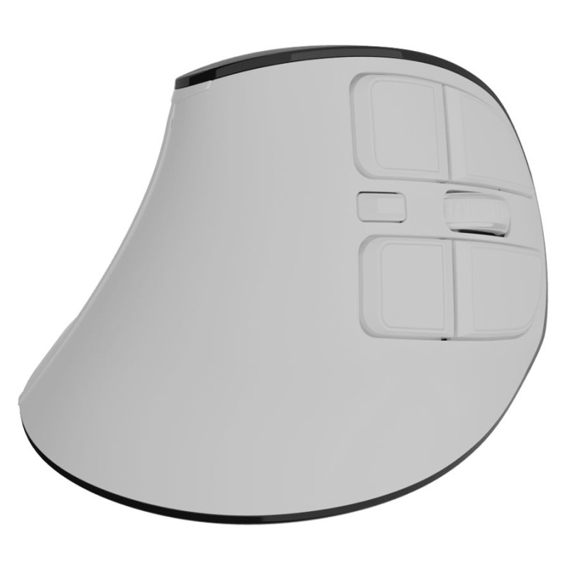 Natec Mouse | Euphonie Pro | Wireless | 2.4 GHz, Bluetooth | White