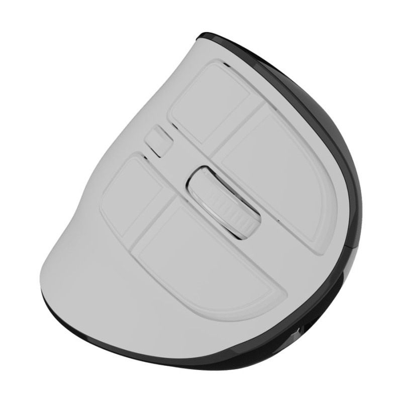 Natec Mouse | Euphonie Pro | Wireless | 2.4 GHz, Bluetooth | White