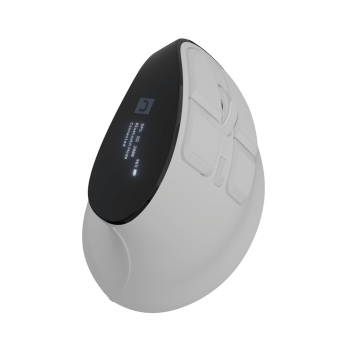 Natec Mouse | Euphonie Pro | Wireless | 2.4 GHz, Bluetooth | White