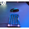 Corsair | Gaming peliņa | NIGHTSABRE RGB | Bezvadu | Bluetooth, 2,4 GHz | Melna