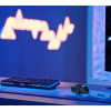Corsair | Gaming peliņa | NIGHTSABRE RGB | Bezvadu | Bluetooth, 2,4 GHz | Melna