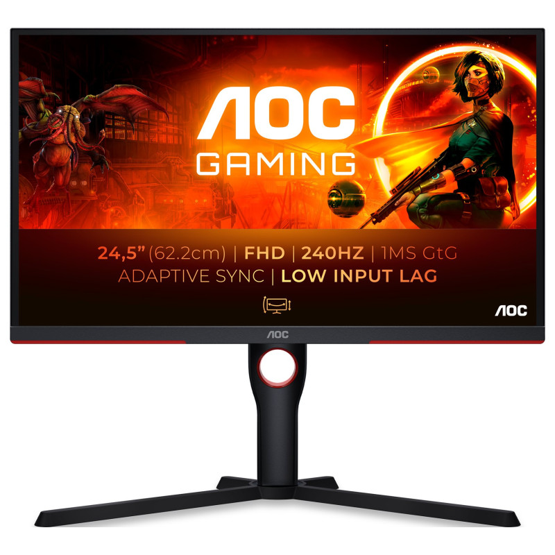 AOC | Monitors | 25G3ZM/BK | 24.5