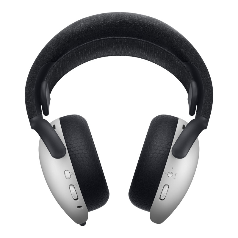 Dell Gaming Headset | Alienware Tri Mode AW725H | Bluetooth | Over-Ear | Microphone | Lunar Light | Noise canceling | Wireless