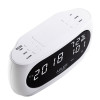 Adler LED pulkstenis ar termometru | AD 1186