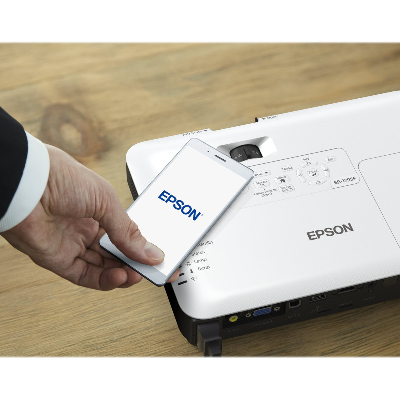 Epson | EB-1795F | Full HD (1920x1080) | 3200 ANSI lumens | 10.000:1 | White | Wi-Fi