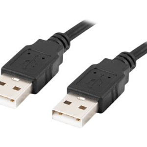 Lanberg | Cable USB-A 2.0 | CA-USBA-20CU-0018-BK | USB Type-A to USB Type-A