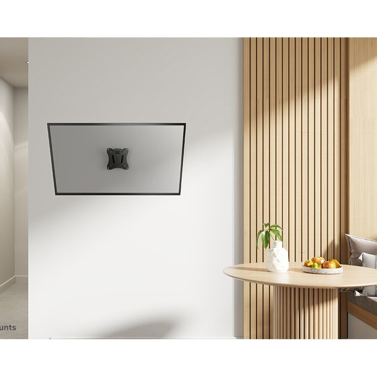 Neomounts Wall mount | NM-W60BLACK Monitora/TV sienas kronšteins | Regulējams slīpums | 10-30