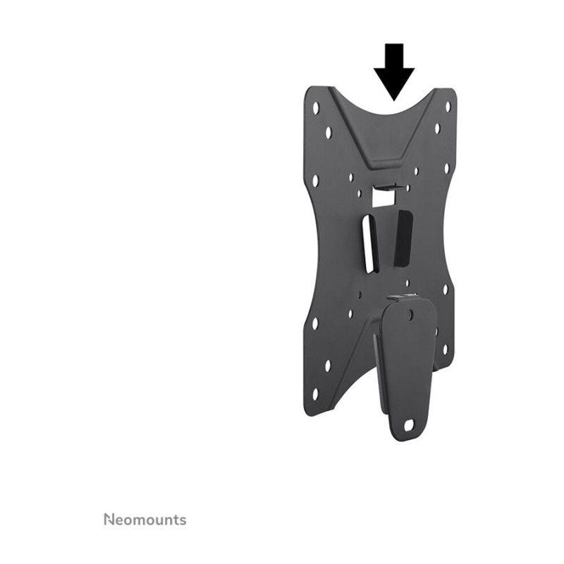 Neomounts Wall mount | NM-W60BLACK Monitora/TV sienas kronšteins | Regulējams slīpums | 10-30