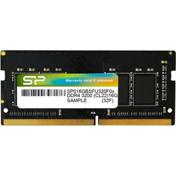 Silicon Power | SP016GBSFU320X02 | 16 GB | DDR4 | 3200 MHz | Klēpjdators | Reģistrēta: Nē | ECC: Nē