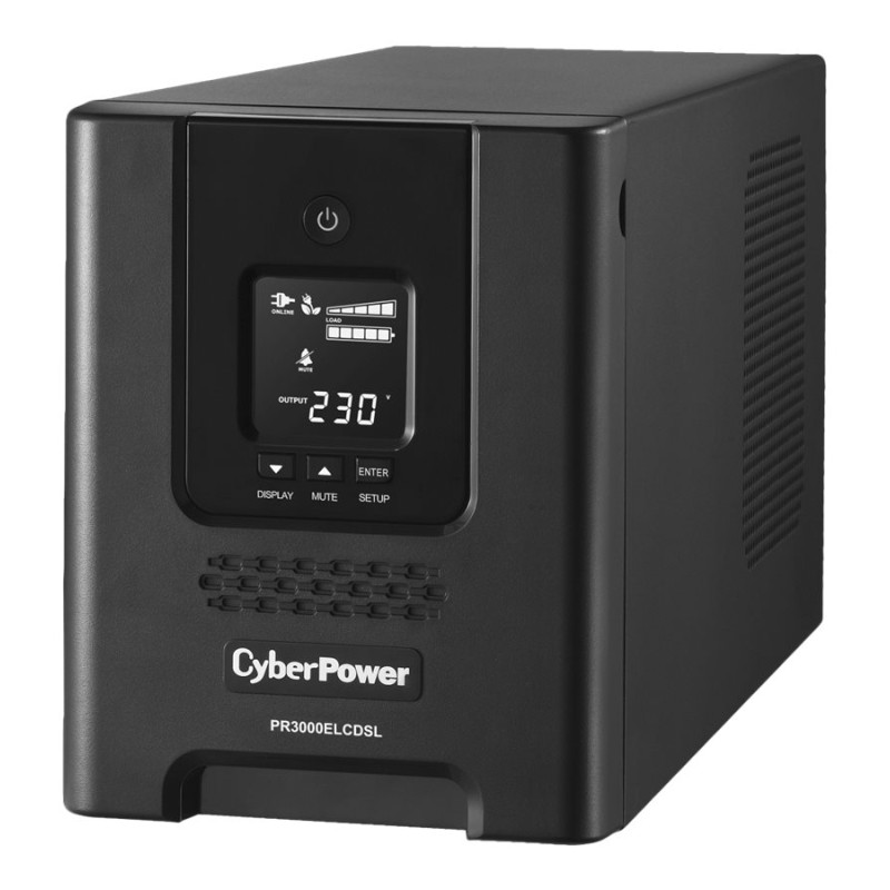 CyberPower | Smart App UPS Systems | PR3000ELCDSL | 3000 VA | 2700 W