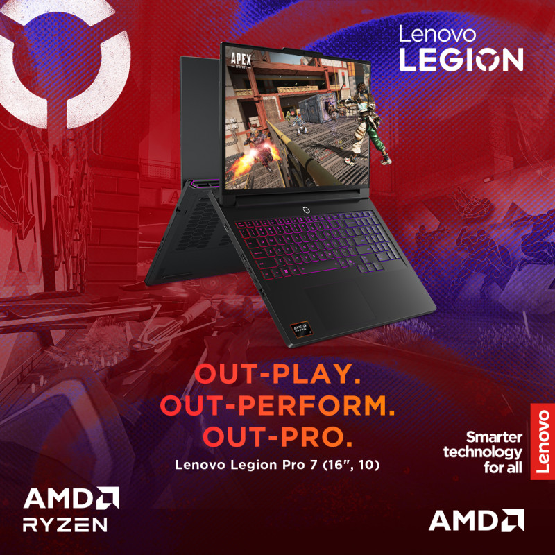 Lenovo Legion Pro 7 16AFR10H | Eclipse Black | 16