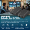 Digitus | HDMI KVM Extender Set, 4K/30Hz | DS-55357