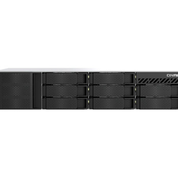 QNAP | 8 vietu īsas dziļuma iebūvējamais plaukta NAS | TS-855eU-8G | Intel Atom | C5125 8‑kodolu | Procesora frekvence 2.8 GHz | 8 GB