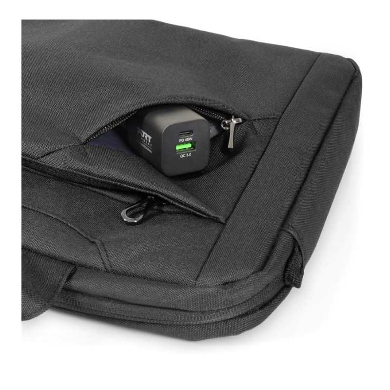 PORT DESIGNS | ECO SYDNEY | Fits up to size 15.6 " | Laptop Case | Shoulder strap | Black