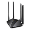 Mercusys | AC1200 bezvadu divu joslu gigabit maršrutētājs | MR30G | 802.11ac | 867+300 Mbit/s | Ethernet LAN (RJ-45) porti 2× Gigabit LAN porti | Mesh atbalsts Nav | MU-MIMO Jā | Antenas tips 4× 5 dBi fiksētas omnidirekcijas antenas | 24 mēneši