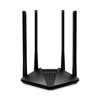 Mercusys | AC1200 bezvadu divu joslu gigabit maršrutētājs | MR30G | 802.11ac | 867+300 Mbit/s | Ethernet LAN (RJ-45) porti 2× Gigabit LAN porti | Mesh atbalsts Nav | MU-MIMO Jā | Antenas tips 4× 5 dBi fiksētas omnidirekcijas antenas | 24 mēneši