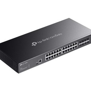 TP-LINK SX3832 Omada 24-Port 10GBASE-T L2+ Managed Switch with 8 10GE SFP+ Slots | TP-LINK