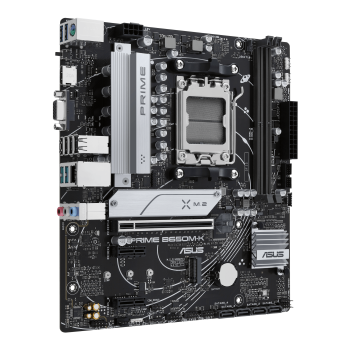 Asus | PRIME B650M-K | Procesora saime AMD | Procesora ligzda AM5 | DDR5 | Atbalstītie cietā diska interfeisi SATA, M.2 | SATA savienotāju skaits 4