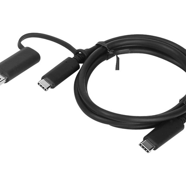 Lenovo | 1m, Hybrid USB-C with USB-A Cable