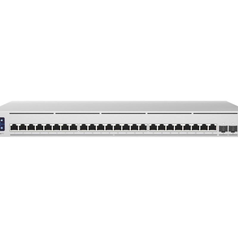 Ubiquiti | Unifi Switch | USW-EnterpriseXG-24 | Managed L3 | Rackmountable | Gigabit Ethernet (copper) ports quantity 24 | SFP+ ports quantity 2x 25G SFP | Power supply type Internal