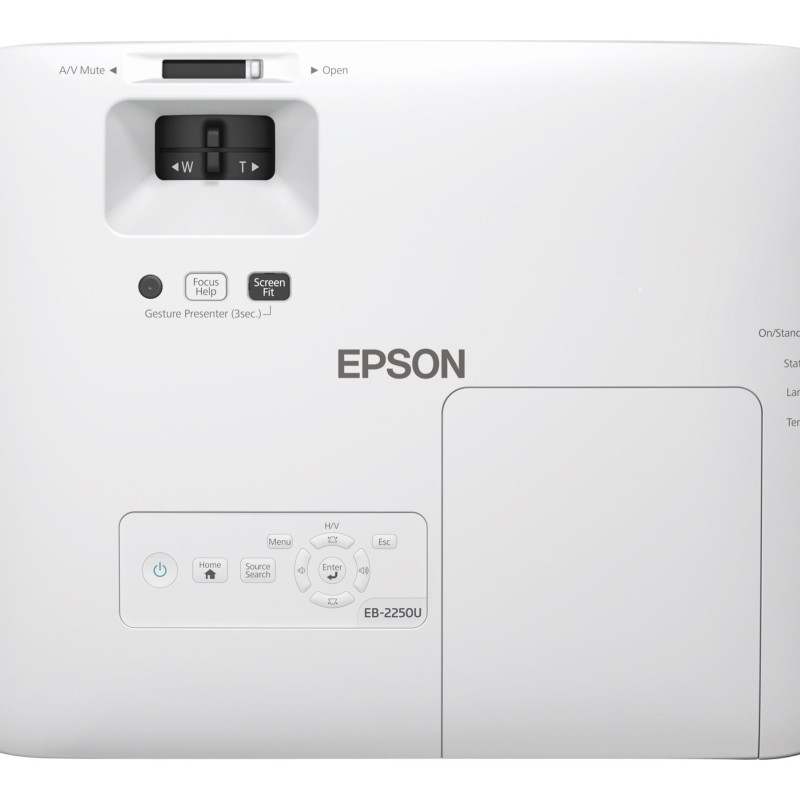 Epson | EB-2250U | WUXGA (1920x1200) | 5000 ANSI lūmeni | 15.000:1 | Balts | FHD | 3LCD