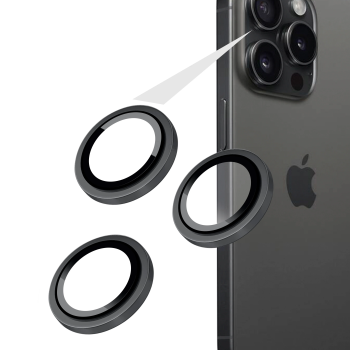 Fixed Camera Glass | Samsung | Galaxy S26 | Stikls ar rūdījumu | Melns