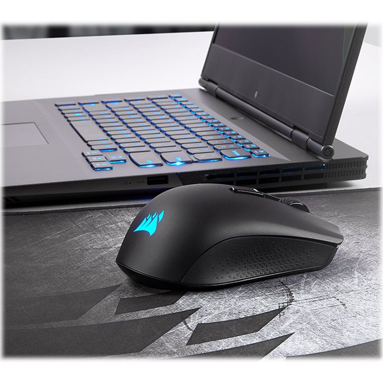 Corsair | Gaming Mouse | HARPOON RGB WIRELESS | Gaming Mouse | Wireless / Wired | Optical | Black | Yes