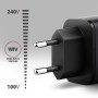 AXAGON Wall charger 67W, 2x port (USB-A + USB-C) PD3.0/PPS/QC4+/SFC 2.0/Apple | ACU-PQ67