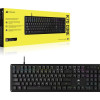Corsair | Mehāniskā spēļu tastatūra | K70 CORE RGB | Spēļu tastatūra | Ar vadu | N/A | RED | Melna