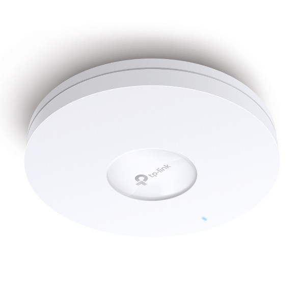 TP-LINK EAP660 HD Bezvadu divu joslu piekaramais griestu piekļuves punkts | TP-LINK | Wireless Dual Band Ceiling Mount Access Point | EAP660 HD | 802.11ax | 2402+1148 Mbit/s | 10/100/1000/2500 Mbit/s | Ethernet LAN (RJ-45) porti 1 | MU-MIMO Jā | PoE in | Antenas tips Iekšējā