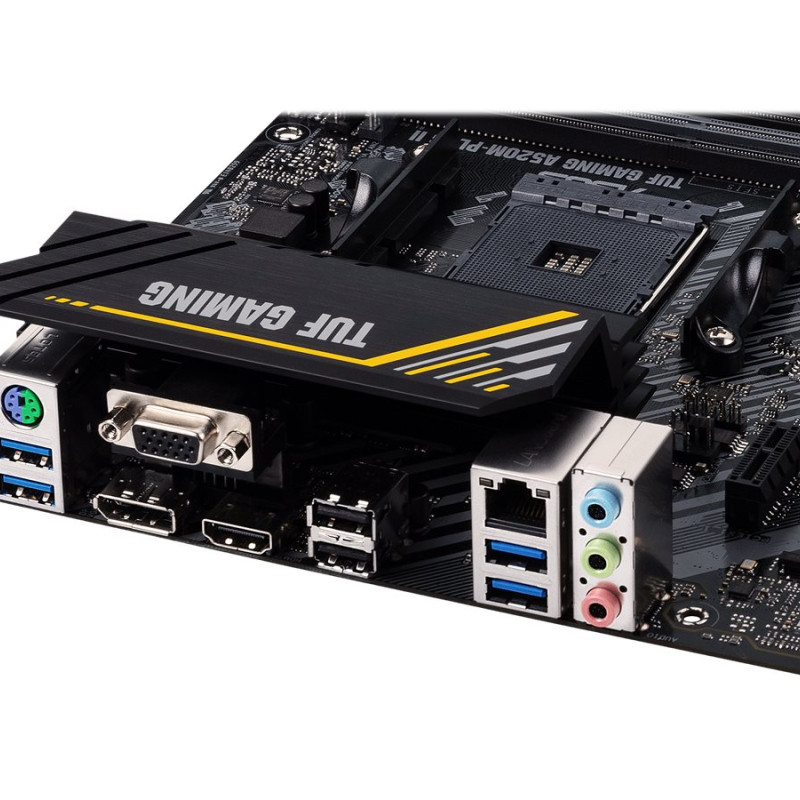 Asus | TUF GAMING A520M-PLUS II | Procesoru saime AMD | Procesora kontaktligzda AM4 | DDR4 DIMM | Atmiņas sloti 4 | Atbalstītie cietā diska interfeisi SATA, M.2 | SATA savienotāju skaits 4 | Čipsets AMD A520 | Micro ATX