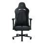 Razer Ergonomiskais spēļu krēsls Enki X EPU sintētiskā āda; Tērauds; Augstas blīvuma poliuretāna veidots putuplasts | Melns/Zaļš