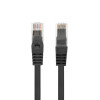 Lanberg | Komutācijas kabelis - CAT 6 | RJ-45 - spraudnis | RJ-45 - spraudnis | 5 m | Melns